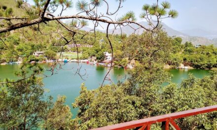 Boating in Naukuchiatal Lake